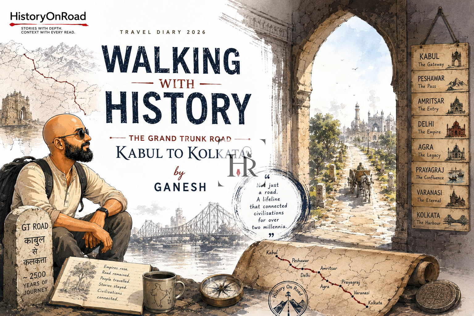 Walking with History: The Grand Trunk Road, Kabul to Kolkata