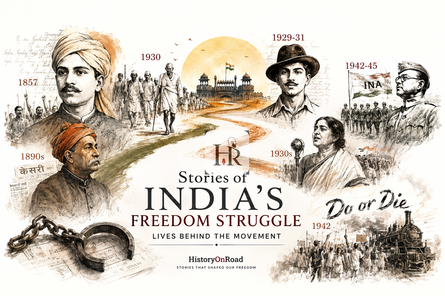 Stories of India’s Freedom Struggle: Lives Behind the Movement