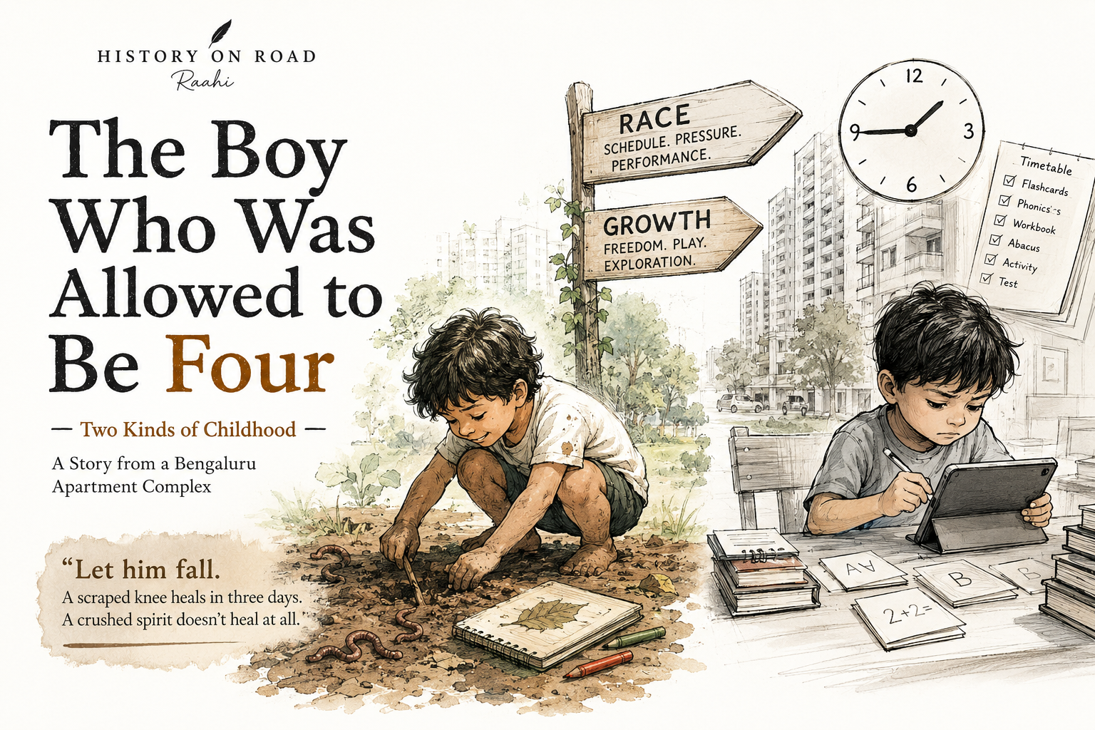 “The Boy Who Was Allowed to Be Four”