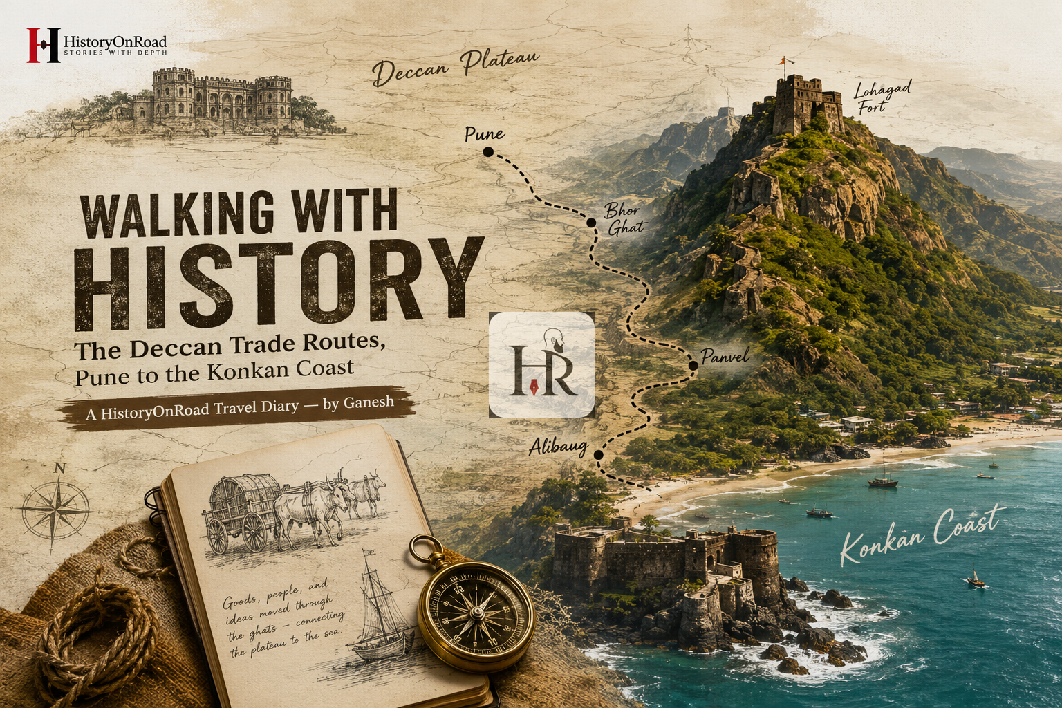 Walking with History: The Deccan Trade Routes, Pune to the Konkan Coast