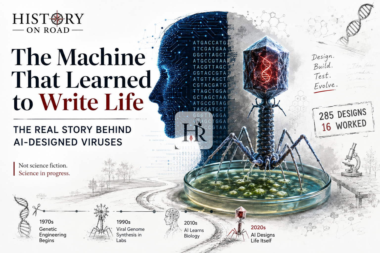 The Machine That Learned to Write Life: The Real Story Behind AI-Designed Viruses