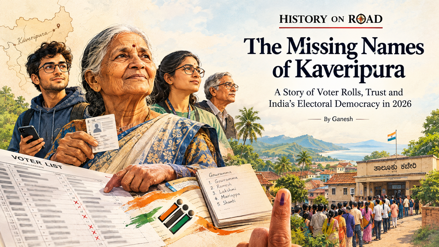 The Missing Names of Kaveripura: A Story of Voter Rolls, Trust and India’s Electoral Democracy in 2026